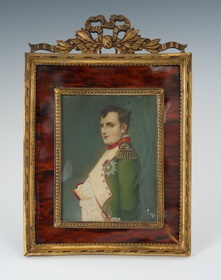A Miniature of Napoleon A transfer