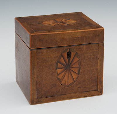 A Neoclassical Wood Inlaid Box 1328f3