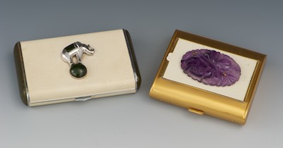 An Evans Cigarette Case and a WL Vanity