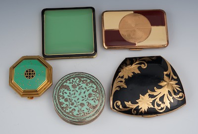 Five Vintage Compacts Including  13294f