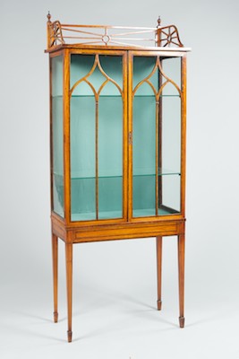 An English Display Cabinet Druce & Company