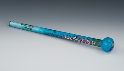 A Ginbari Foil Backed Parasol Handle