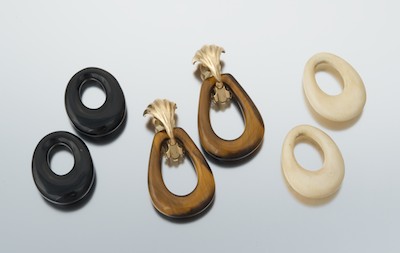 A Pair of Interchangeable Ear Clips 132a45