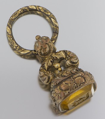 A 19th Century Watch Fob With Intaglio