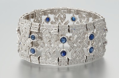 A Sapphire and Diamond Bracelet 132a86