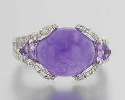 A Ladies Lavender Jade Amethyst 132ad0