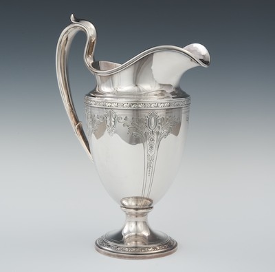A Sterling Silver Water Pitcher 132b54