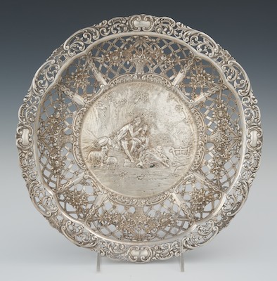 A German Silver Reticulated Bowl 132b5d