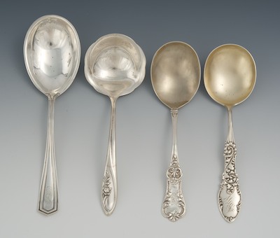 A Group of Four Sterling Silver