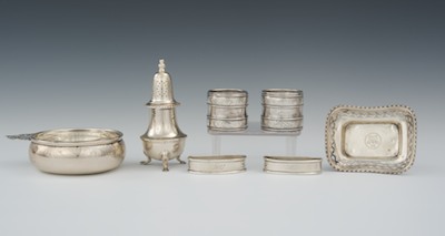 A Lot of Sterling Silver Table Articles
