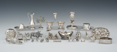 A Large Lot of Small Sterling Silver