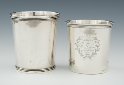 A Sterling Silver Julep Cup by Louis-Jacques