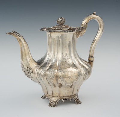 An English Sterling Silver Teapot