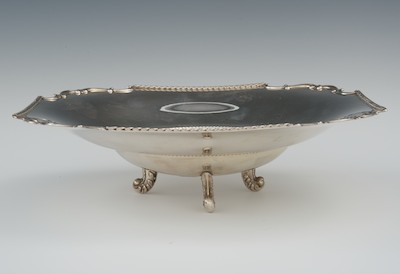An Italian Silver Tri-Footed Bowl