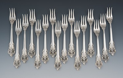 A Lot of Sixteen Cocktail Forks 132bdc