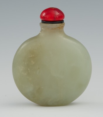 A Chinese Jade Snuff Bottle Of