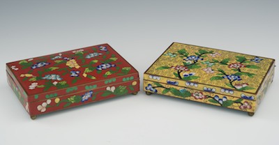 A Pair of Chinese Cloisonne Enamel 132c13