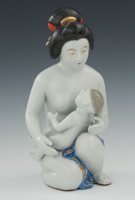 Japanese Kutani Signed Porcelain