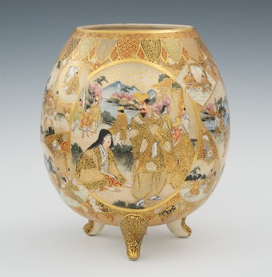 A Fine Satsuma Vase Meiji Period 1868-1912