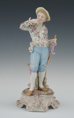 A Meissen Style Porcelain Figurine