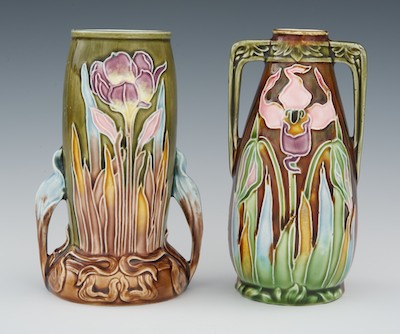 Two Miniature Moorecroft Type Vases 132d10