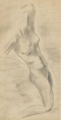 Wolfgang Gafgen (German b. 1936) Nude.