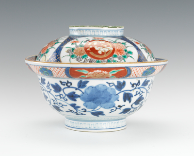 Chinese Imari Style Porcelain Covered