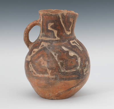 Pre-Columbian Jug Ovoid pottery