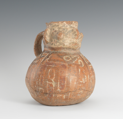 Pre-Columbian Effigy Jug Effigy