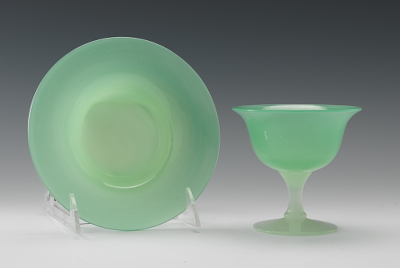 A Steuben Jadeite Glass Sherbet 132ea6