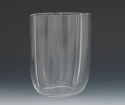 A Steuben Glass Vase #6876 Designed