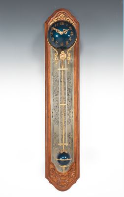 A Decorative Mystery Clock Blue 132eca