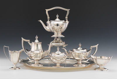 A Sterling Silver Tea Service by 132ee6