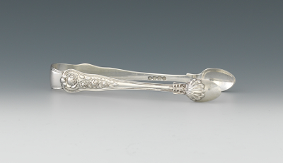 George IV Sterling Silver Tongs 132f24