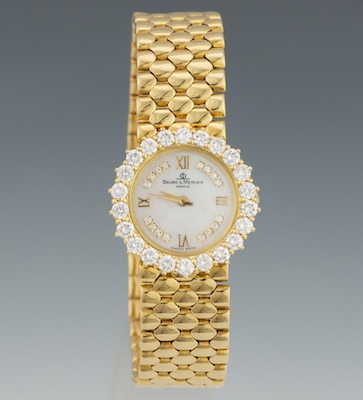 A Ladies Baume and Mercier 18k 132f30