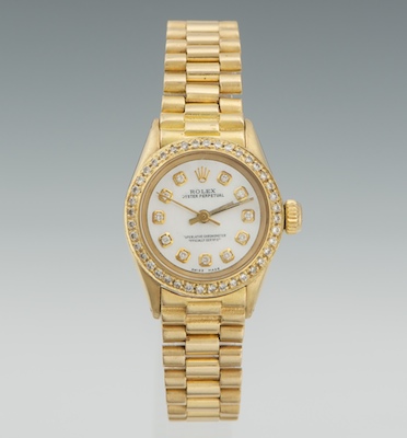 A Ladies Rolex Oyster Perpetual 132f2e