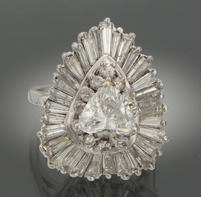 A Ladies' 1.50 Carat Heart Shape