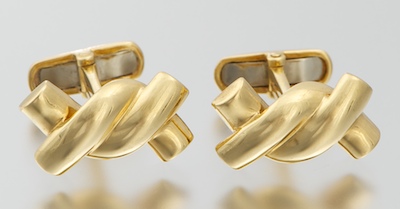 A Pair of Tiffany & Co 18k Gold