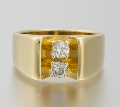 A Gentleman s Two Diamond Ring 132fb7