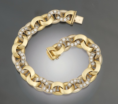 A Ladies' Italian 18k Gold and