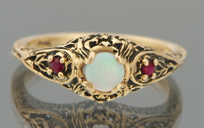 A Ladies Victorian Style Opal 132fd3