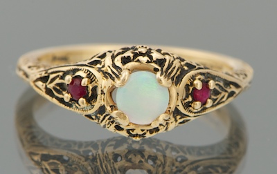 A Ladies' Victorian Style Opal