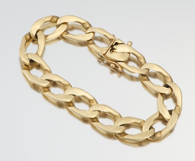 A Gentleman s Curb Link Bracelet 133019