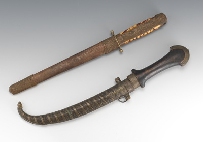 A Persian and Japanese Dagger 19th 133051