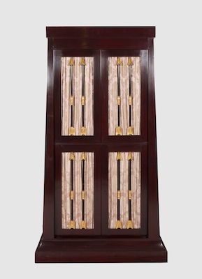 A Monumental Armoire Possibly designed