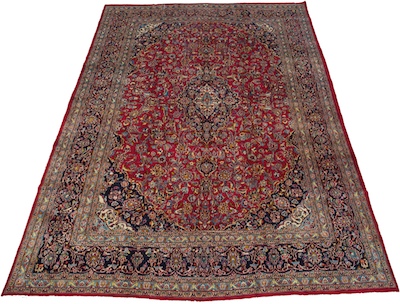 A Large Kashan Carpet Medium thick