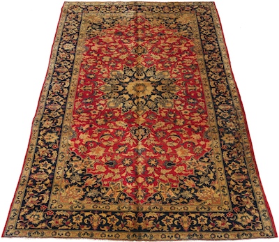 An Isfahan Library Carpet Low wool 13307a