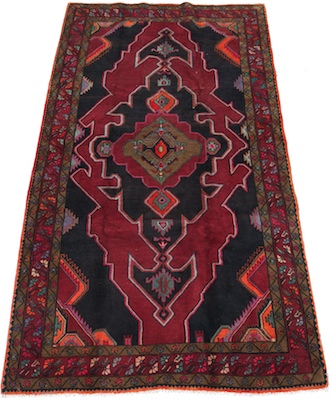 A Mazlaghan Style Carpet Medium