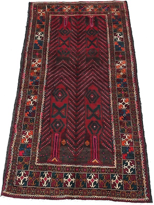 A Kashan Style Carpet Thick wool 133083