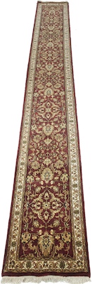 A Jaipur Style Runner Thick wool